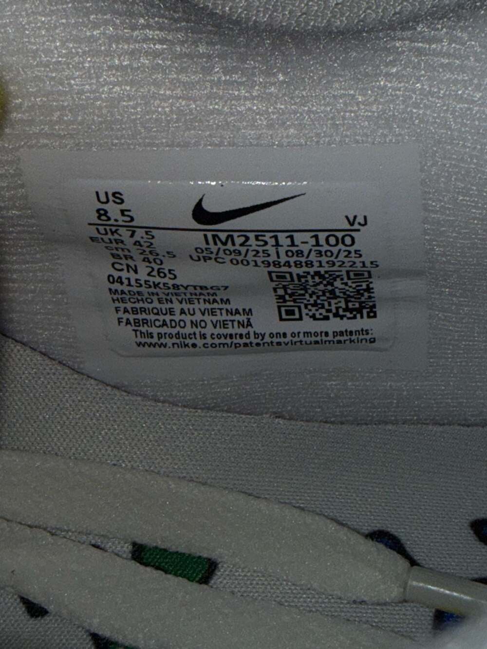 Grateful Dead x Univ of Oregon Air Max 90 Grateful Ducks size 8.5M/10W - Picture 7 of 7